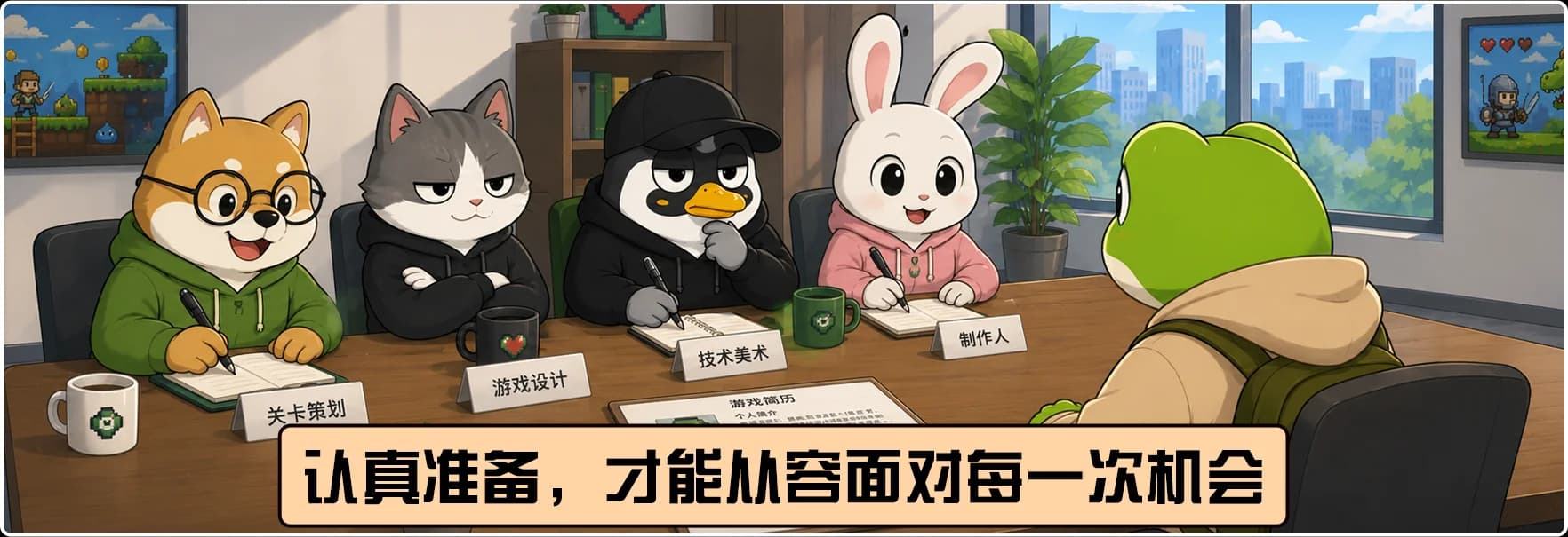 我们如何帮你准备求职主视觉